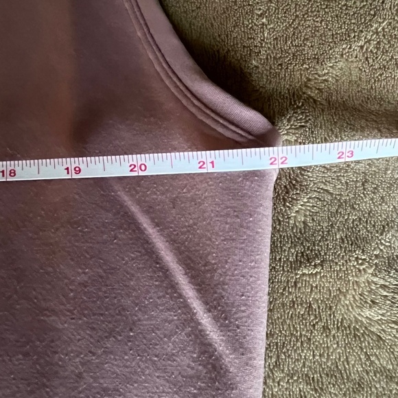 Lululemon Stronger As One Sleeveless Hoodie, Vintage Mauve, Size L - Picture 9 of 11